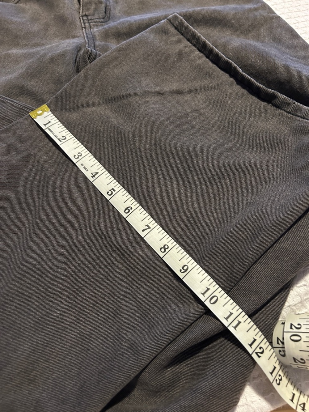 Edikted Wide-Leg Jeans in Dark Gray - Picture 3 of 12